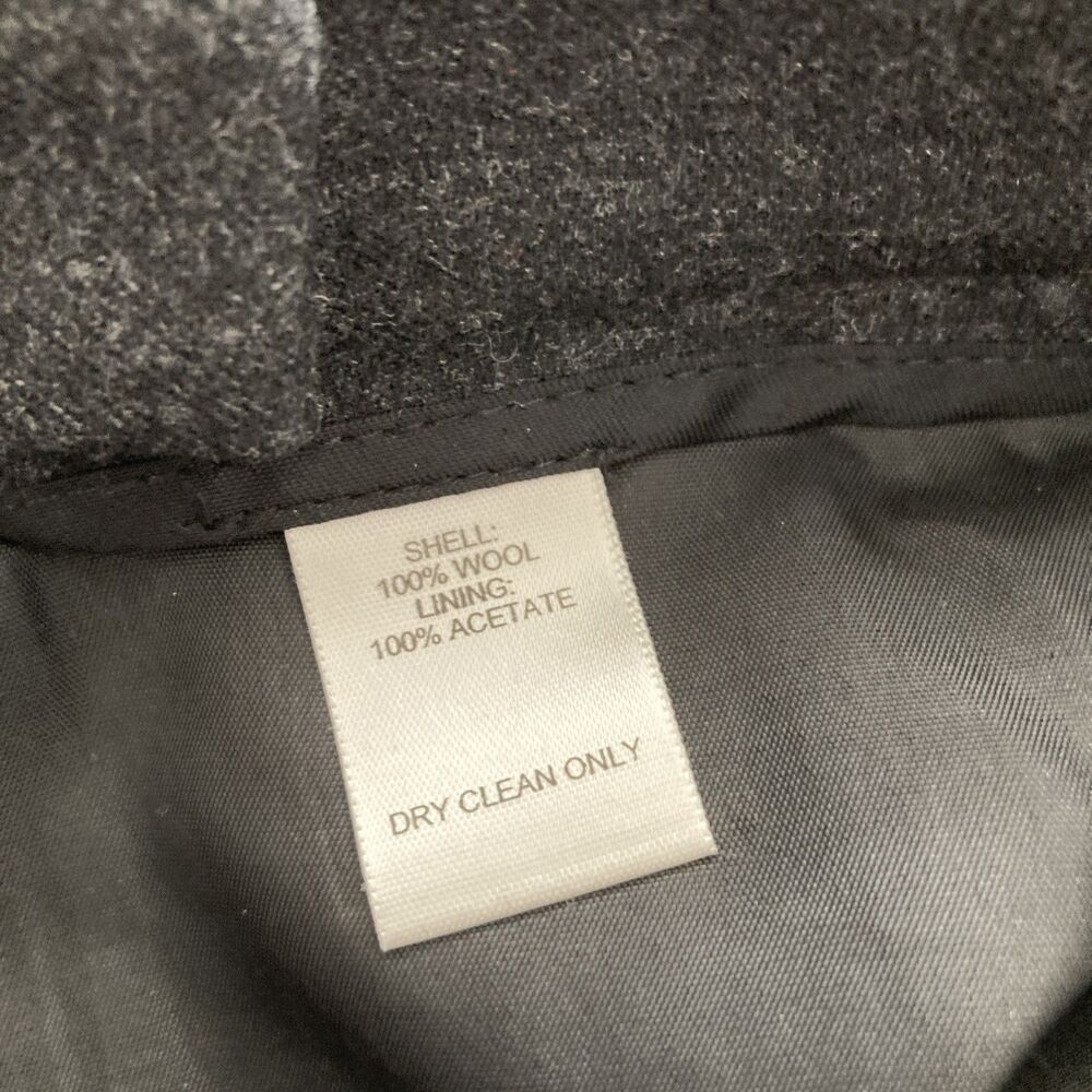 Vintage Talbots Wool Maxi Skirt 14 Fits like 10-12 Women Black Modest Elegant - Picture 11 of 12